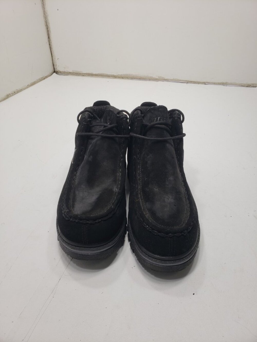 Lugz Fringe Round Toe Chukka  Mens Black Casual Boots MFRGD-001 USA Size 9